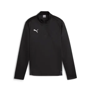 PUMA Half Zip Tr�je inkl. lyngs logo. Sort eller Gr�.