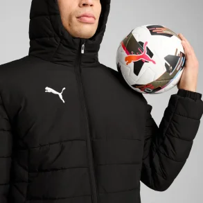 Puma Padded Jakke, Sort, inkl. Lyngs logo.