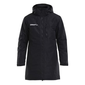 Hjerm FIF, Parka Jakke, unisex, Sort