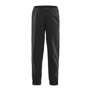 HJERM FIF M�lmandsbukser, H�ndbold, B�rn, Sort.