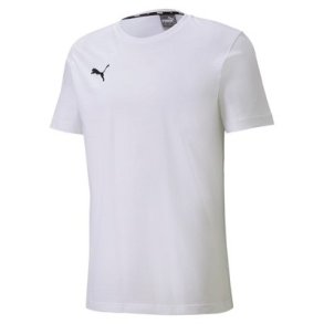 PUMA T-Shirt Bomuld - Hvid & Sort